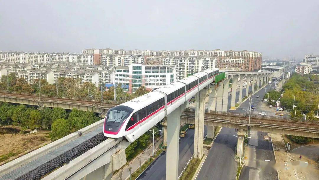 芜湖单轨1号线今日正式开通运营