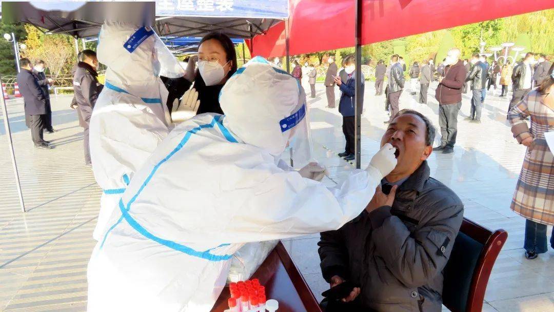 临洮县开展新冠肺炎疫情全员核酸检测应急演练