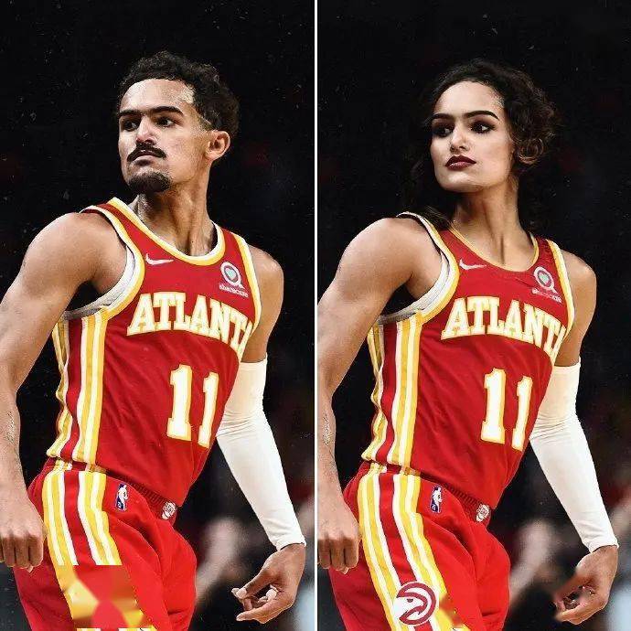 惊艳nba的女明星们