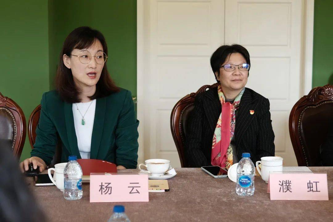 上海市教委国际交流处处长一行来我校调研普陀区教育对外开放工作