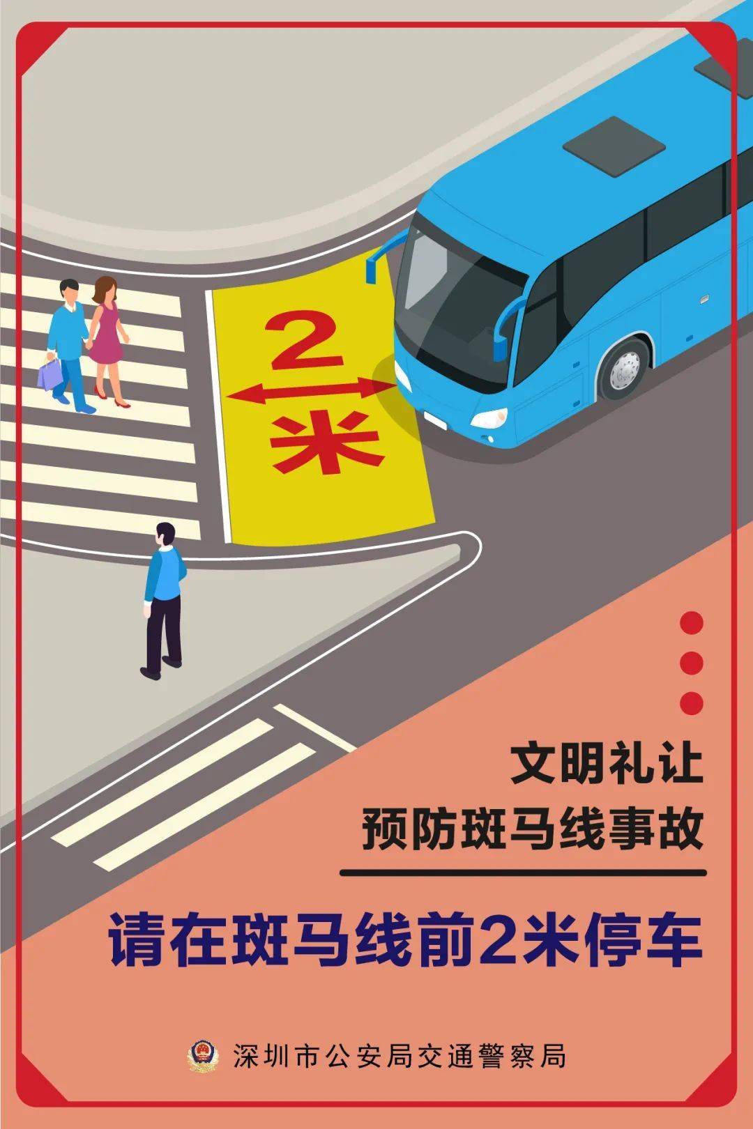 這類車輛在斑馬線前請退後兩米停車謹防危險的奪命盲區