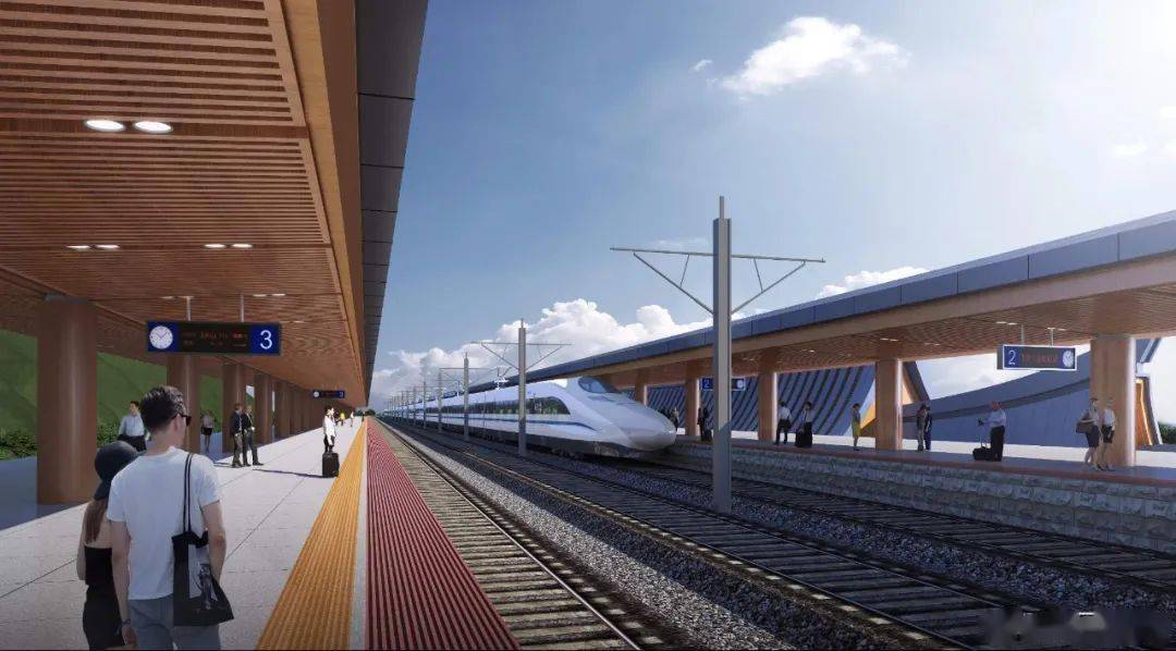 忻州将新添一座高铁站，效果图曝光！