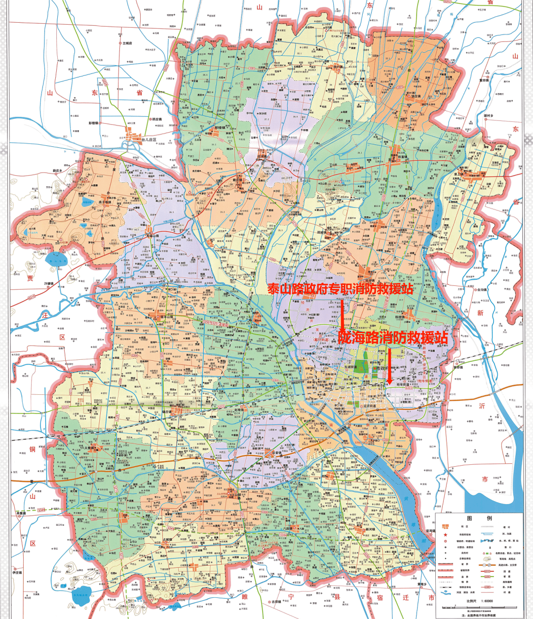 邳州地图位置图片