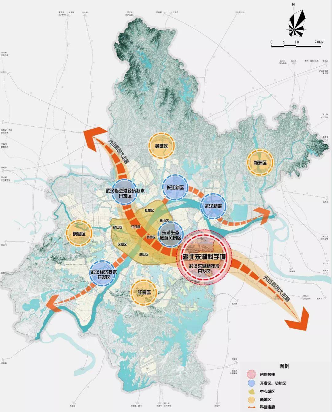 武汉东湖新城规划图图片
