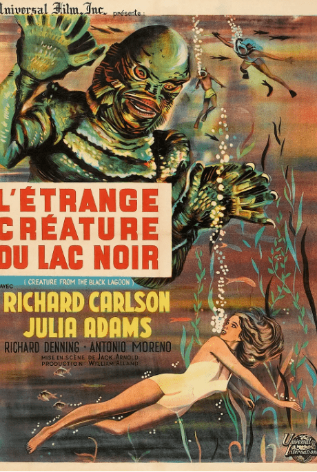 《黑湖妖谭》（1954年）虽然《夏日友晴天》故事的主题中规中矩，并不惊艳