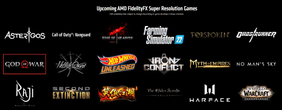 技术|AMD官网显示：《战神》支持FSR技术