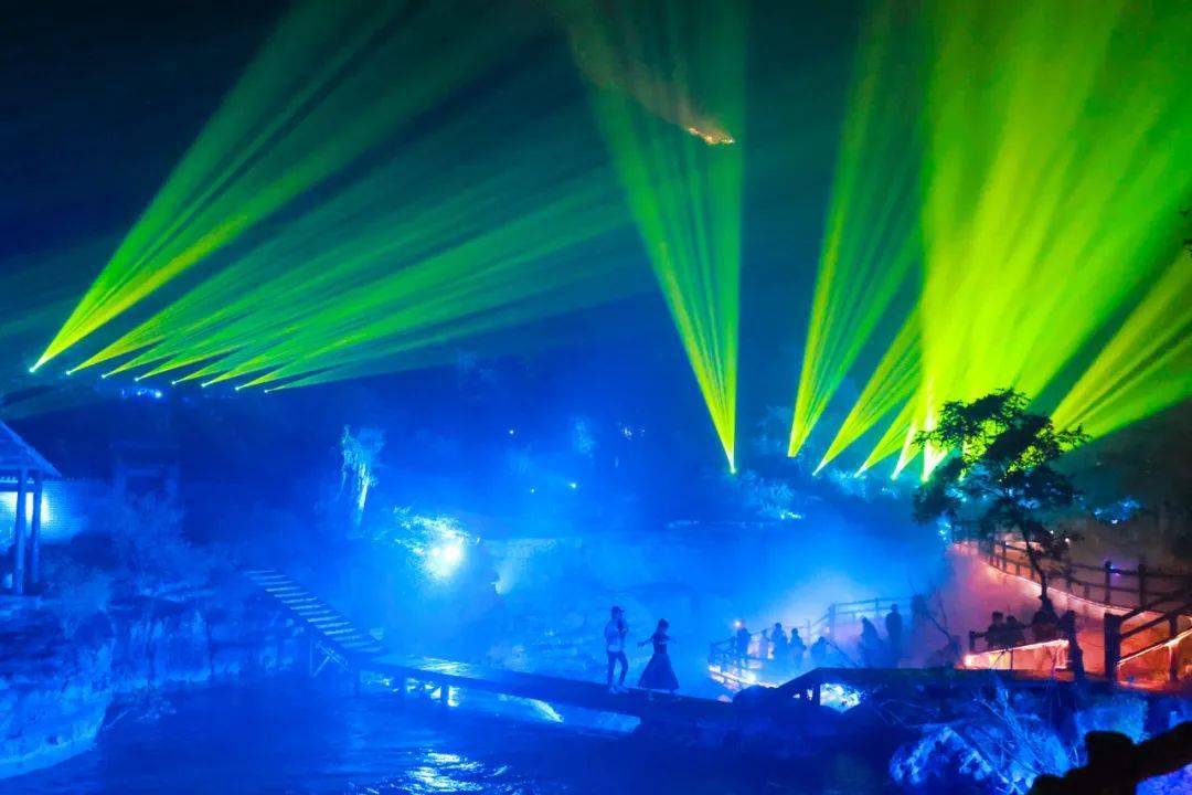 云台山夜游:在金秋时节收官,新年之际再会!_梦幻