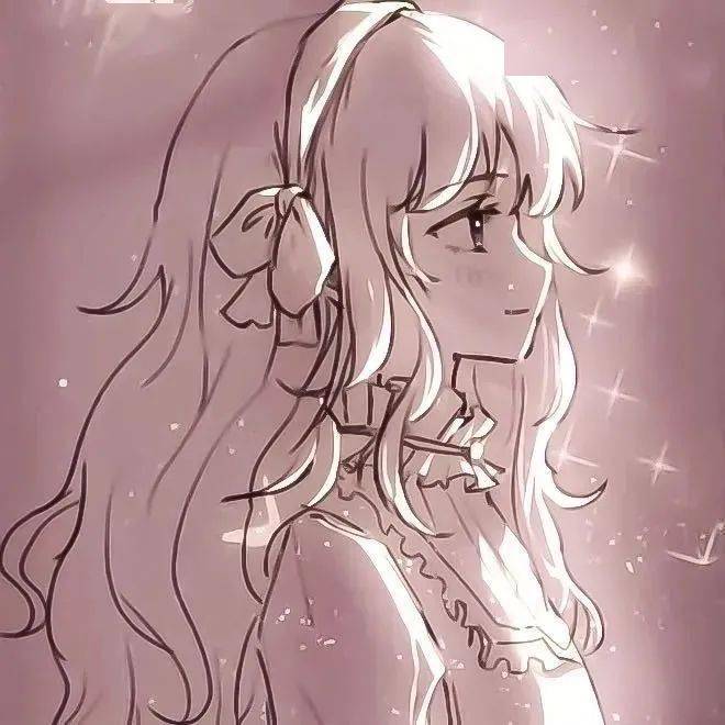 会发光的情侣头像