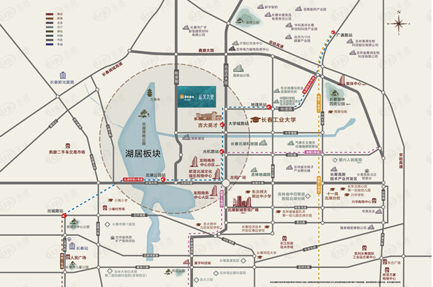 楼盘测评均价8000元m05的北湖红盘华润置地公元九里