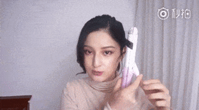 卷发@仙女宝宝们，三款不同刘海类型！好看又显脸小~