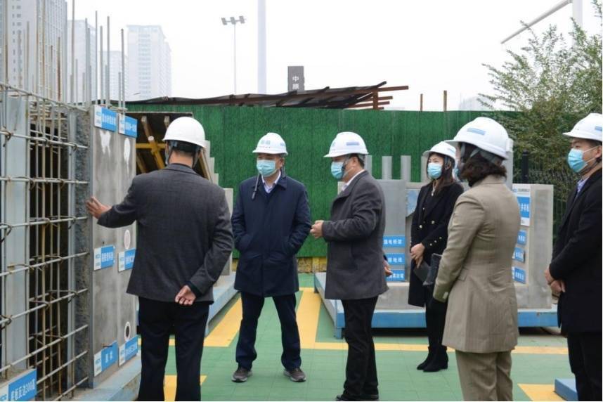 郑州新发展楷林智慧广场工地开放日活动启幕