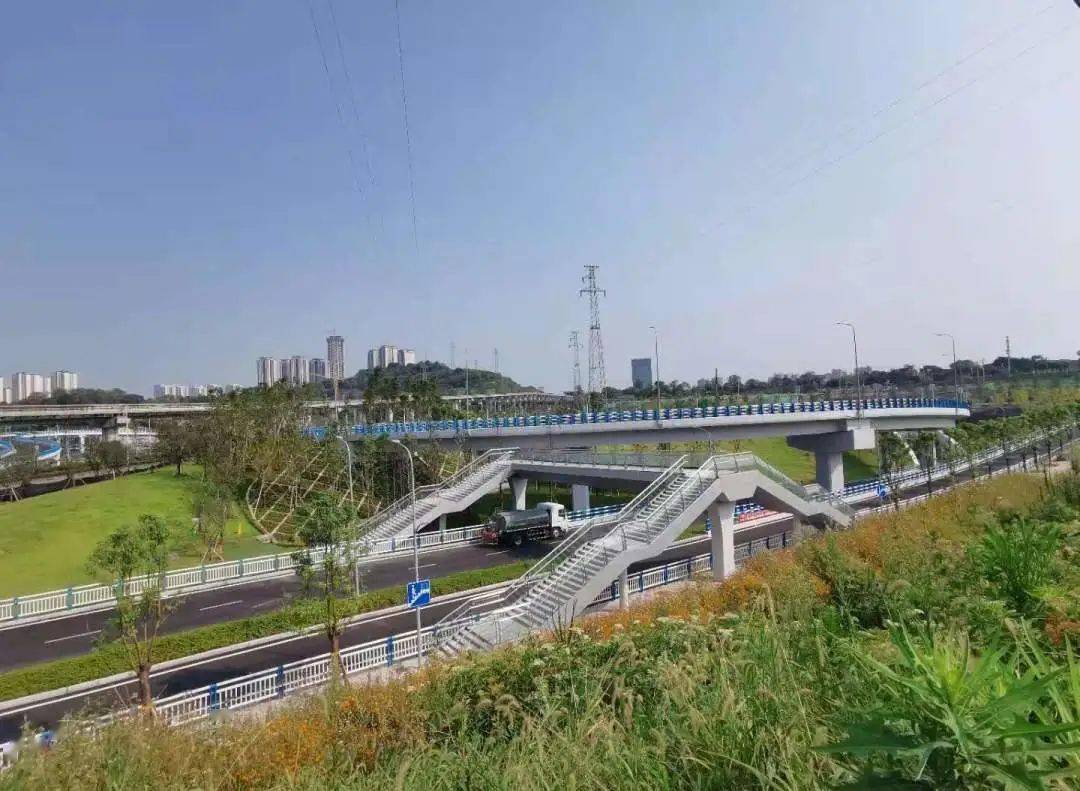 改造工程金家湾立交改造工程的投用,能扩宽大渡口区东西向出区通道