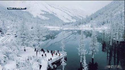 童话|像童话！四姑娘山空灵雪景似琉璃