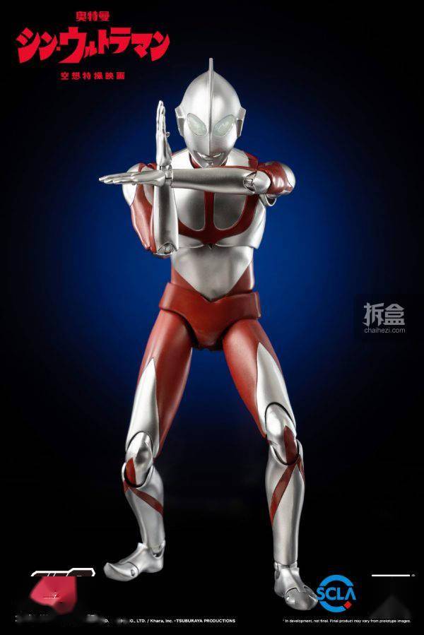 产品THREEZERO 新奥特曼 SHIN ULTRAMAN 1/6可动人偶12寸