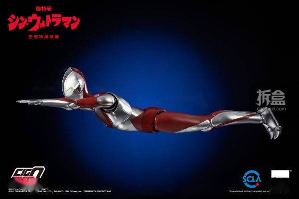 产品THREEZERO 新奥特曼 SHIN ULTRAMAN 1/6可动人偶12寸