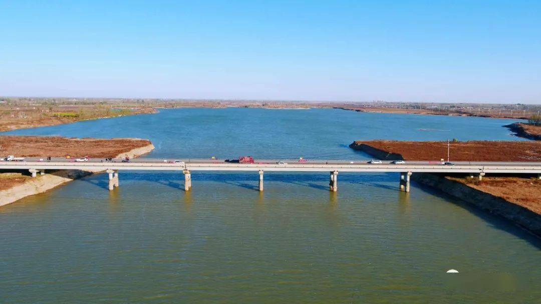 定州沙河来水了看看到哪了