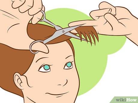 如何给自己修剪头发