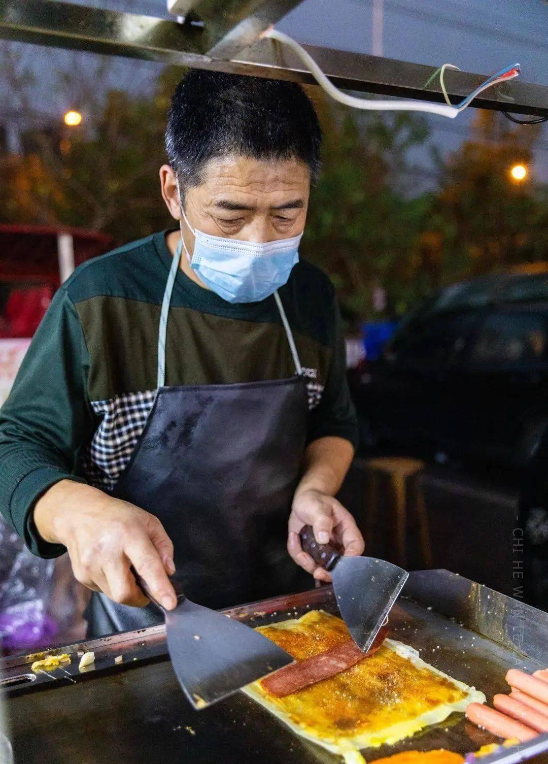 長沙大學裡的小吃后街,太多美味了!_冷麵