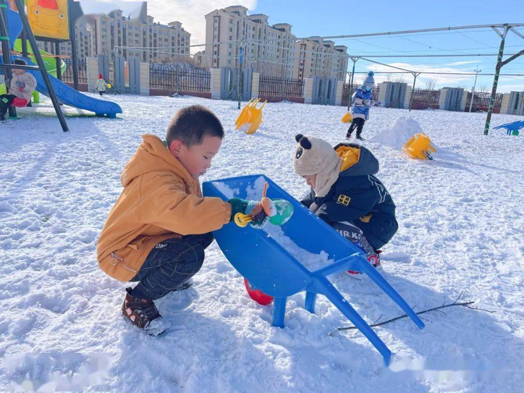 家长|雪之初，童之趣——第五幼儿园2021年初雪小记