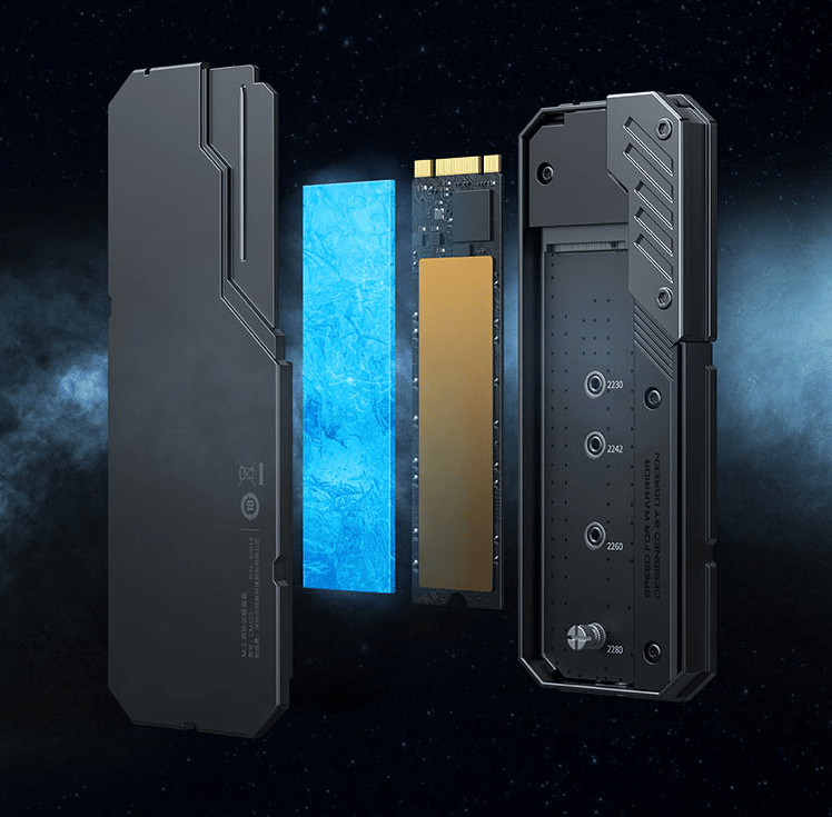 绿联推出 NVMe/NGFF 双协议 M.2 移动硬盘盒：10Gbps 速率，299元