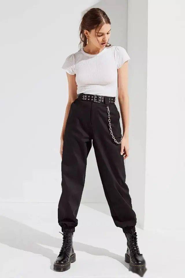 身材能抵御零下低温的工装裤！1条暖过3条秋裤，还又飒又显瘦