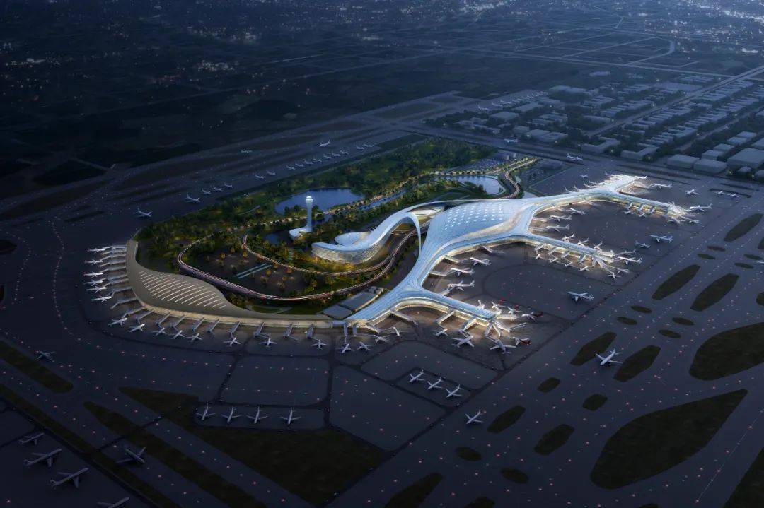 重磅合肥新桥国际机场二期改扩建工程开工