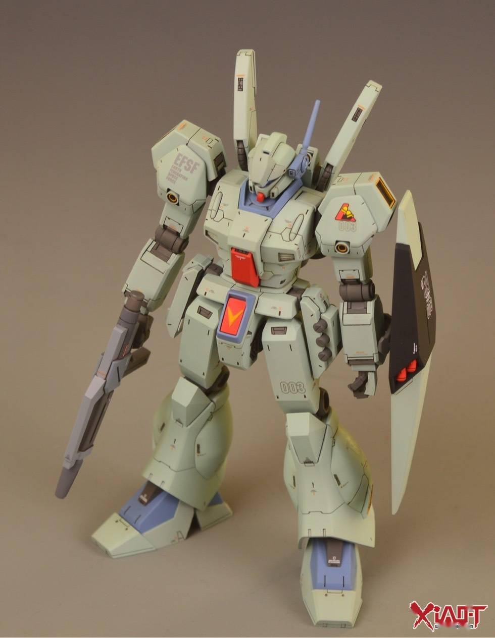 零件|根大木秀：HGUC 杰刚 泷川虚至线稿版改造