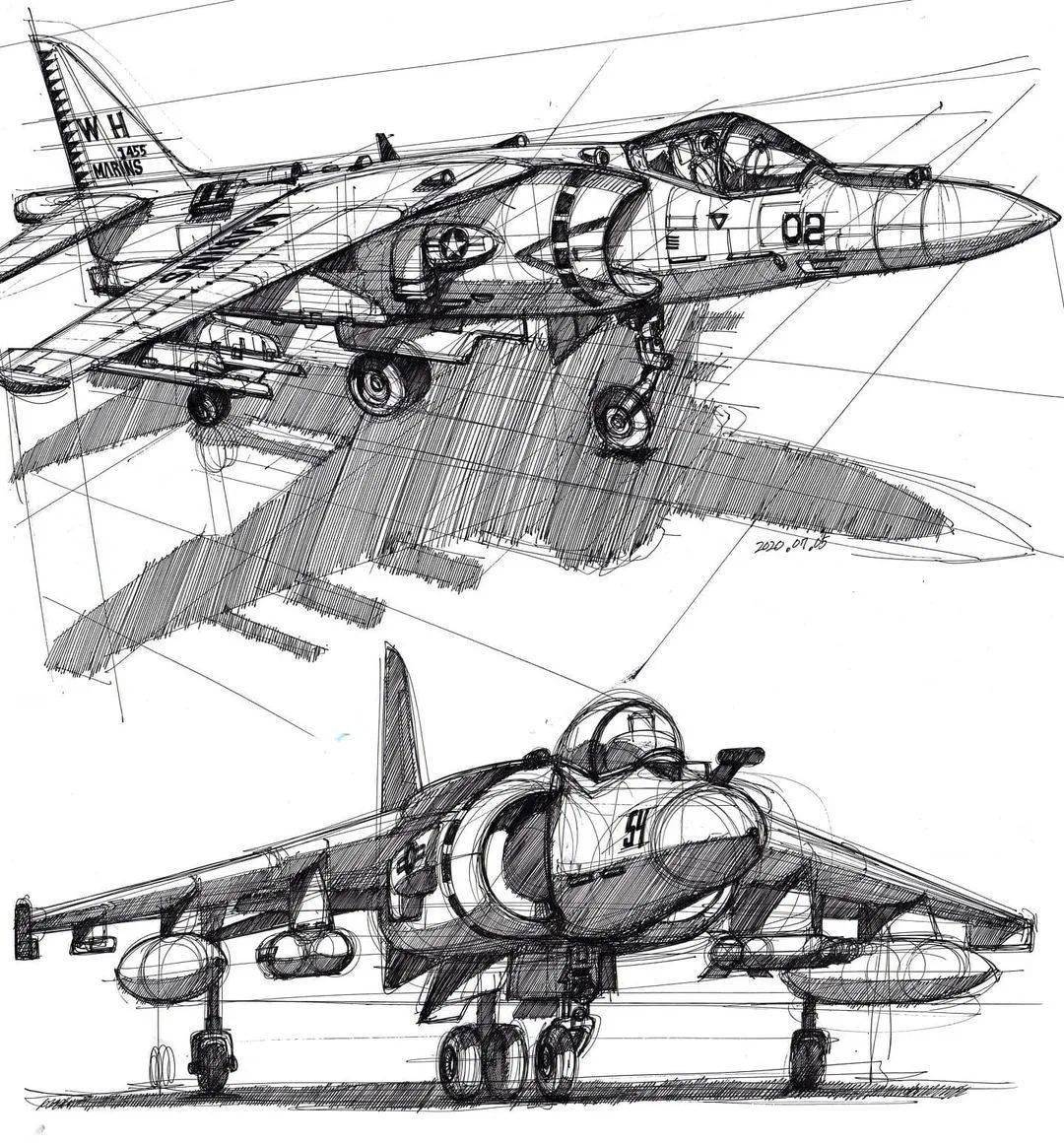 军事迷不要错过了他的手绘应该会打动你哦