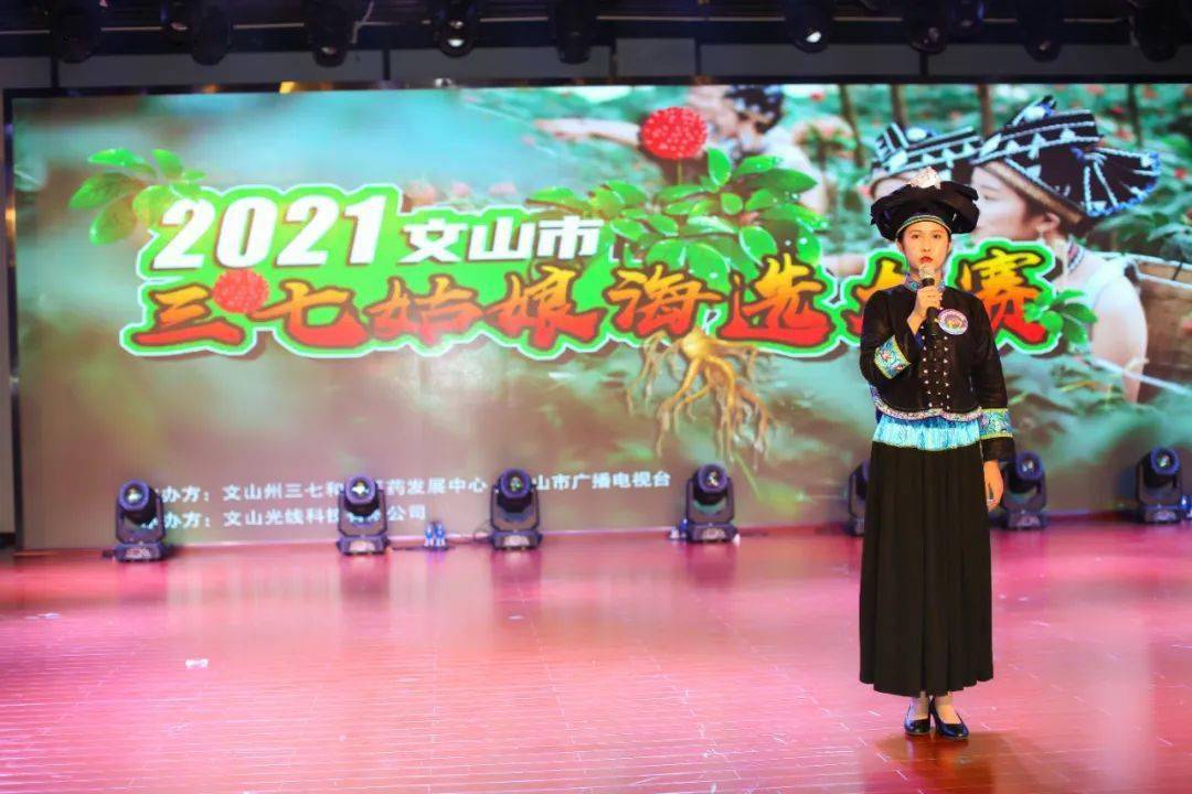 三七姑娘"亮相"啦~~_文山州