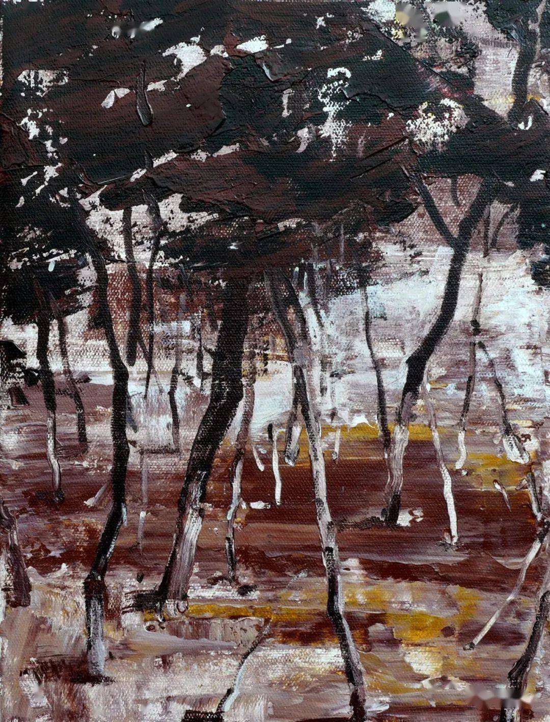 白蒂丨风景作品欣赏_油画院