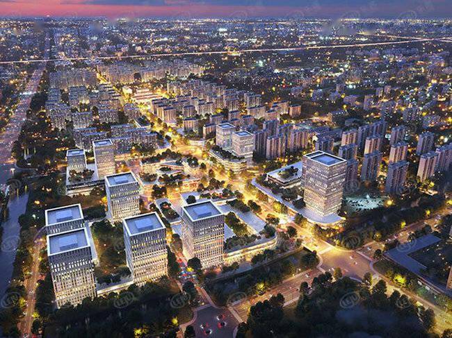 距离2号线仅约600米浦东唐镇融创未来金融城实测