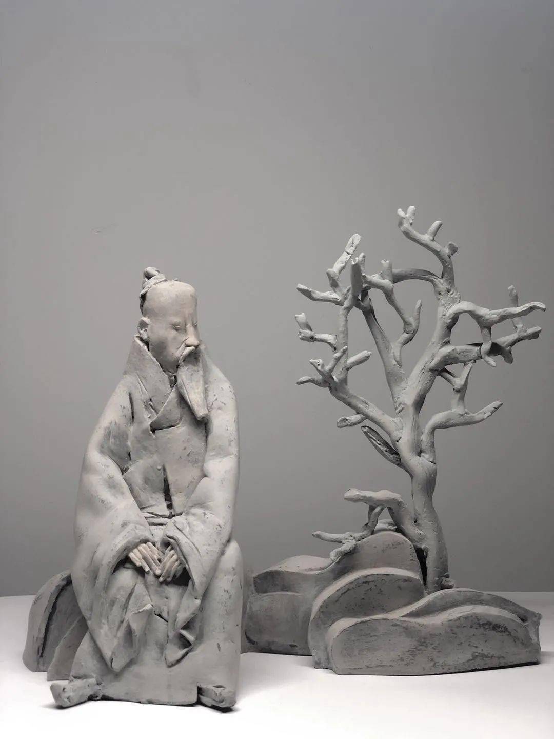 罗小平雕塑 陶艺图片