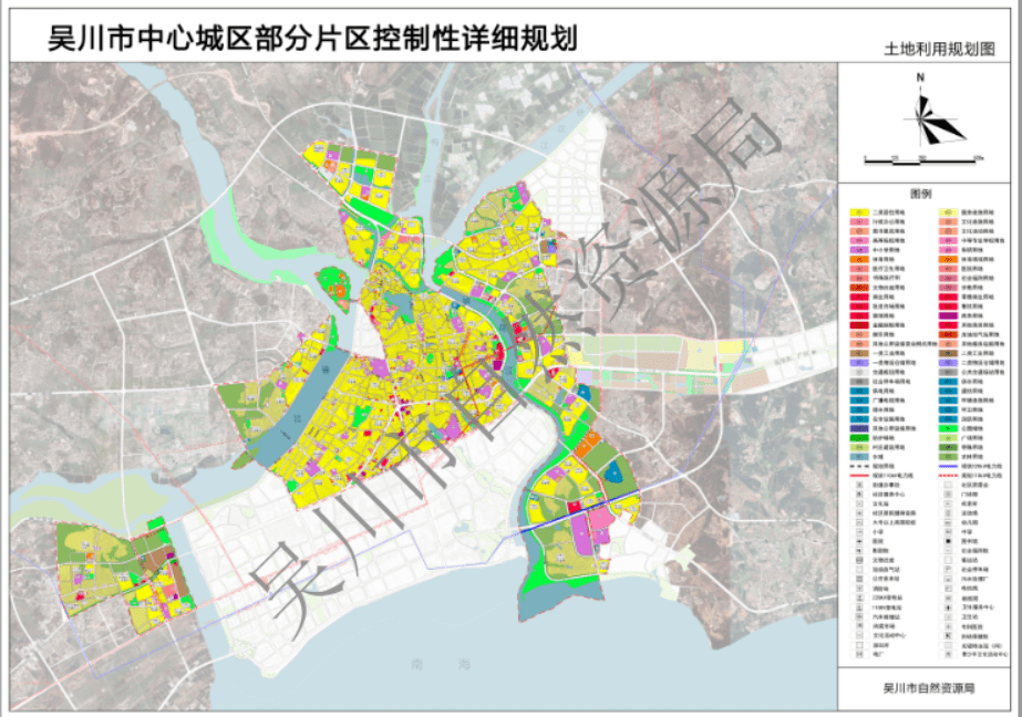 吴川海滨公园规划图图片