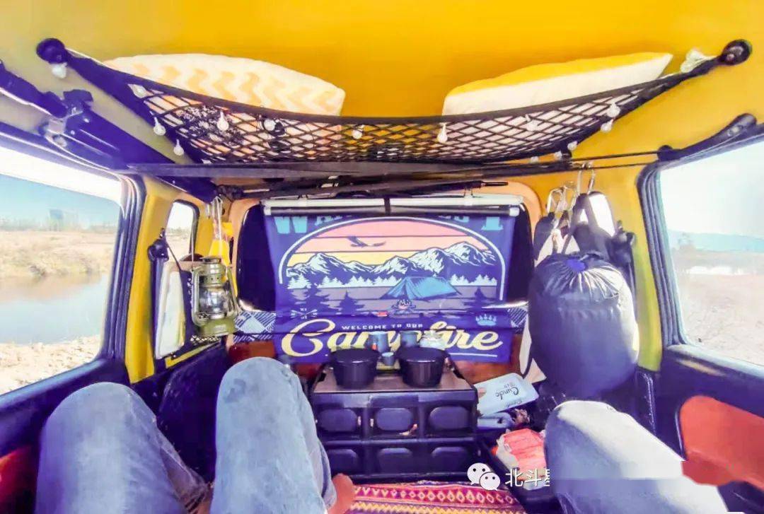 冬季车中泊 维京露营车改装 柴暖