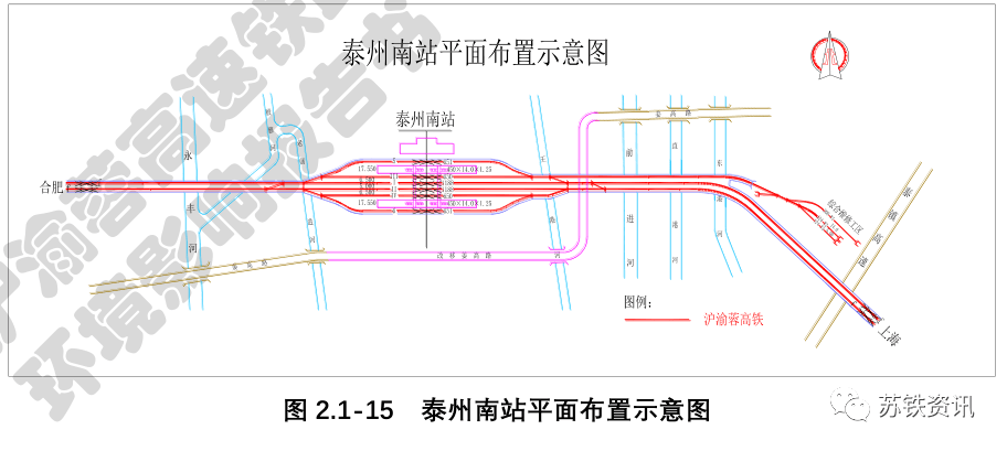 东侧,文昌东路和新万福路之间,于连淮扬镇铁路上扬州东站西侧并站设置