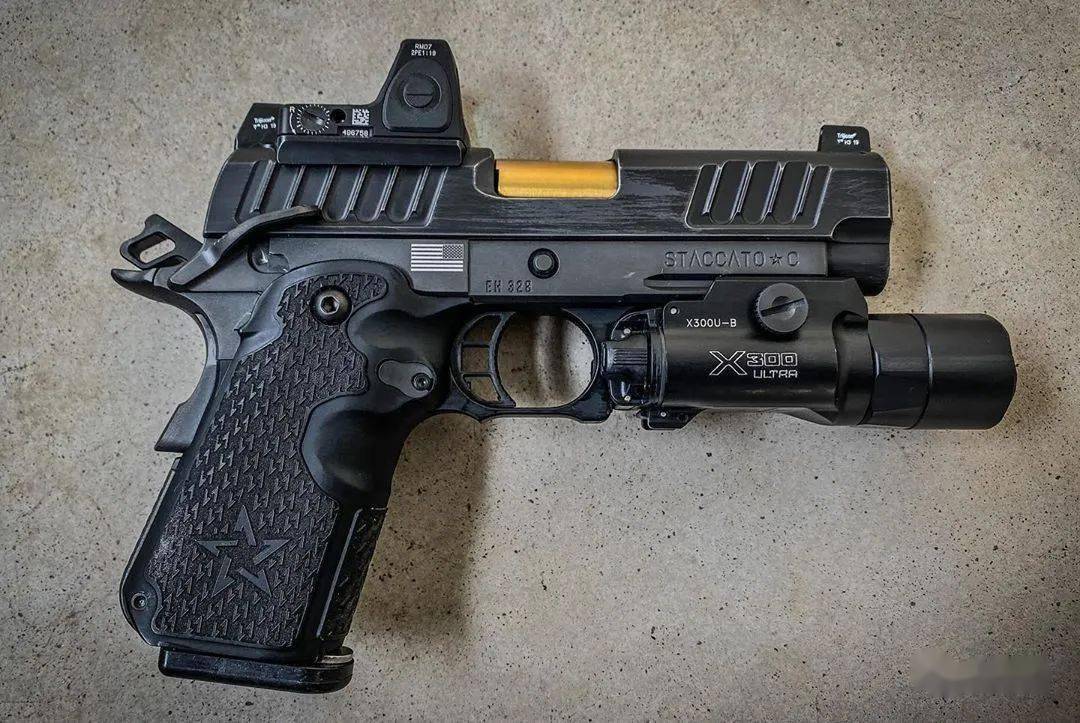 短粗硬sti公司staccato系列手枪图集