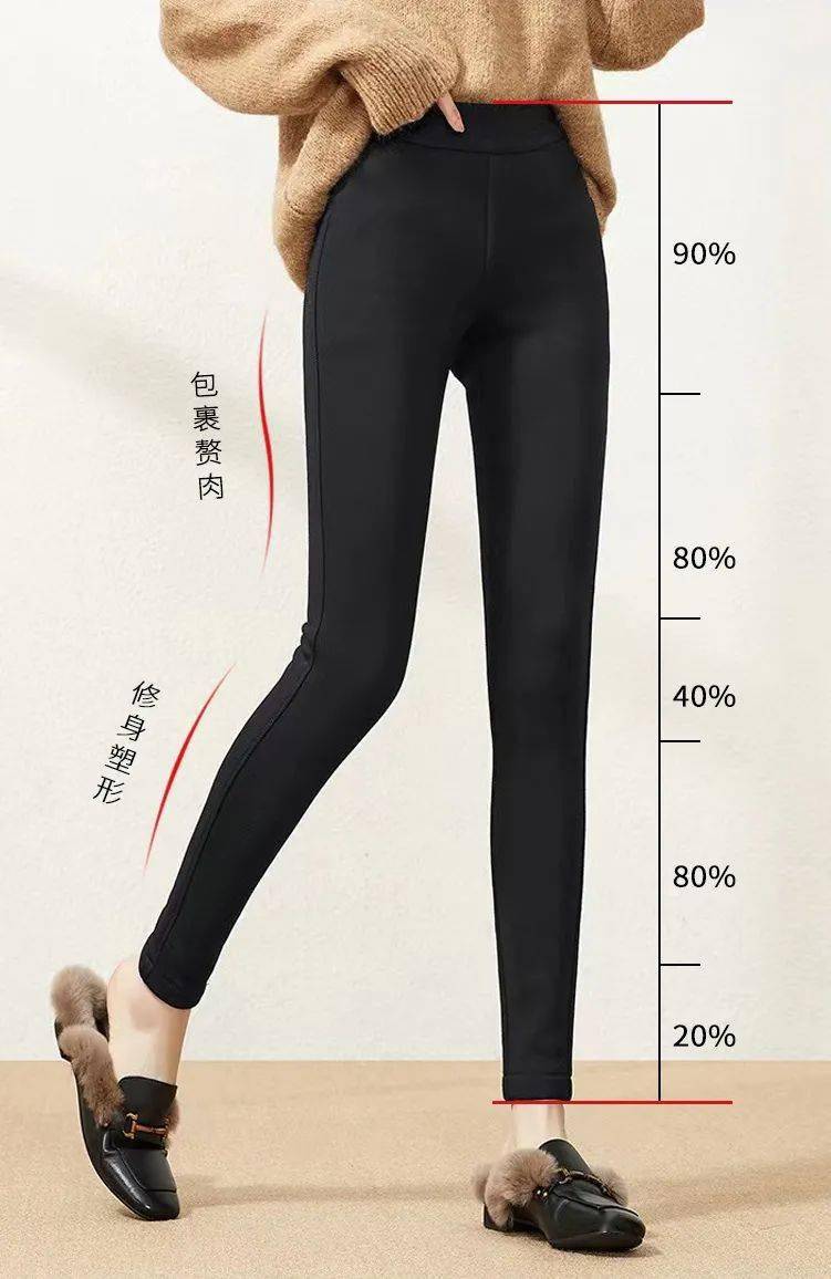 面料【992 | 分享】秋冬一条“小黑裤”，保暖百搭还显瘦，谁穿谁美！
