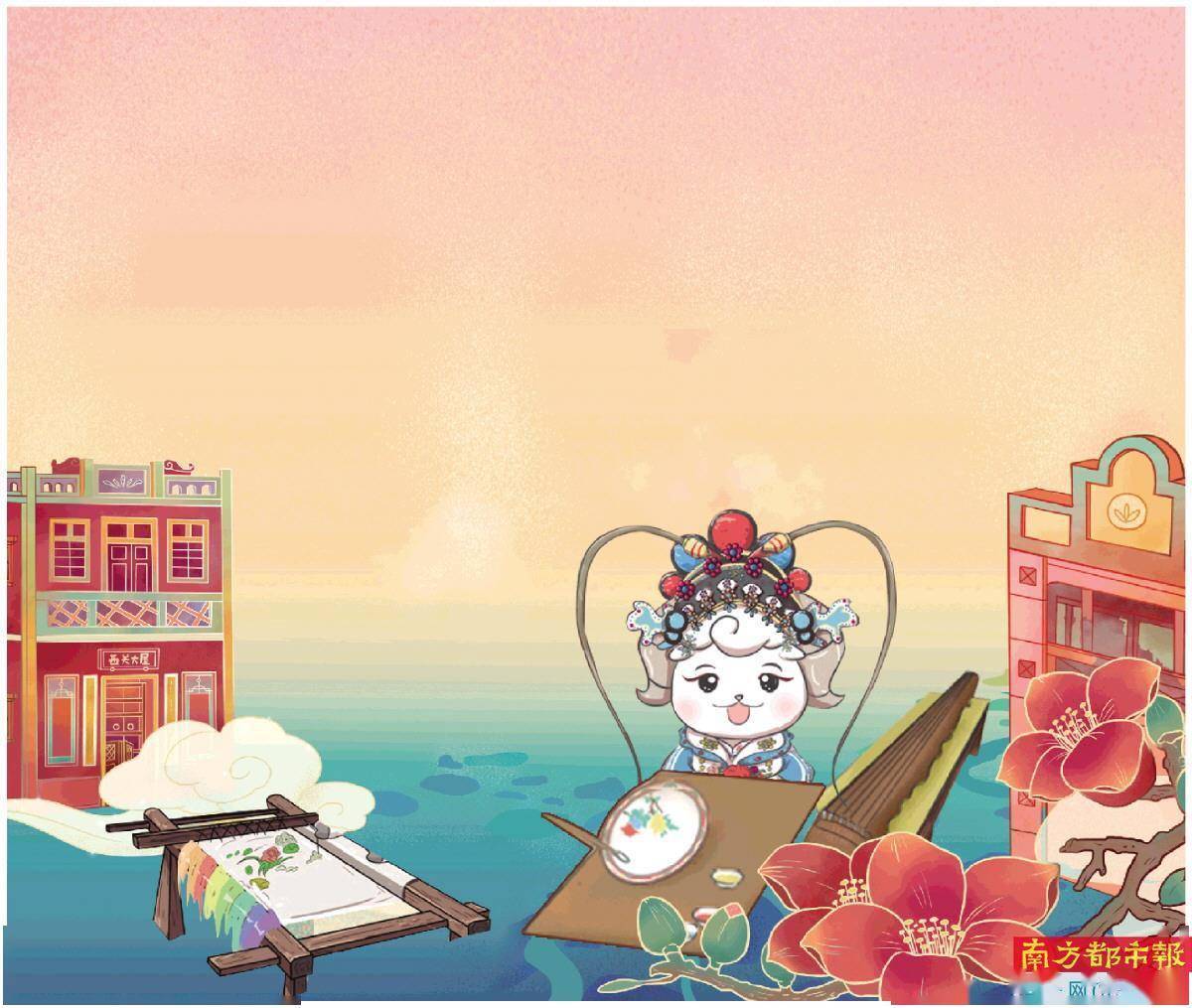 硬木互联网摆摊 汉服秀开场