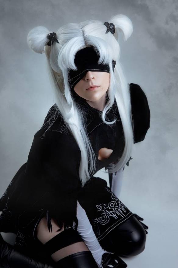 2b小姐姐爆衣变身水兵月俄妹cos尼尔整新活