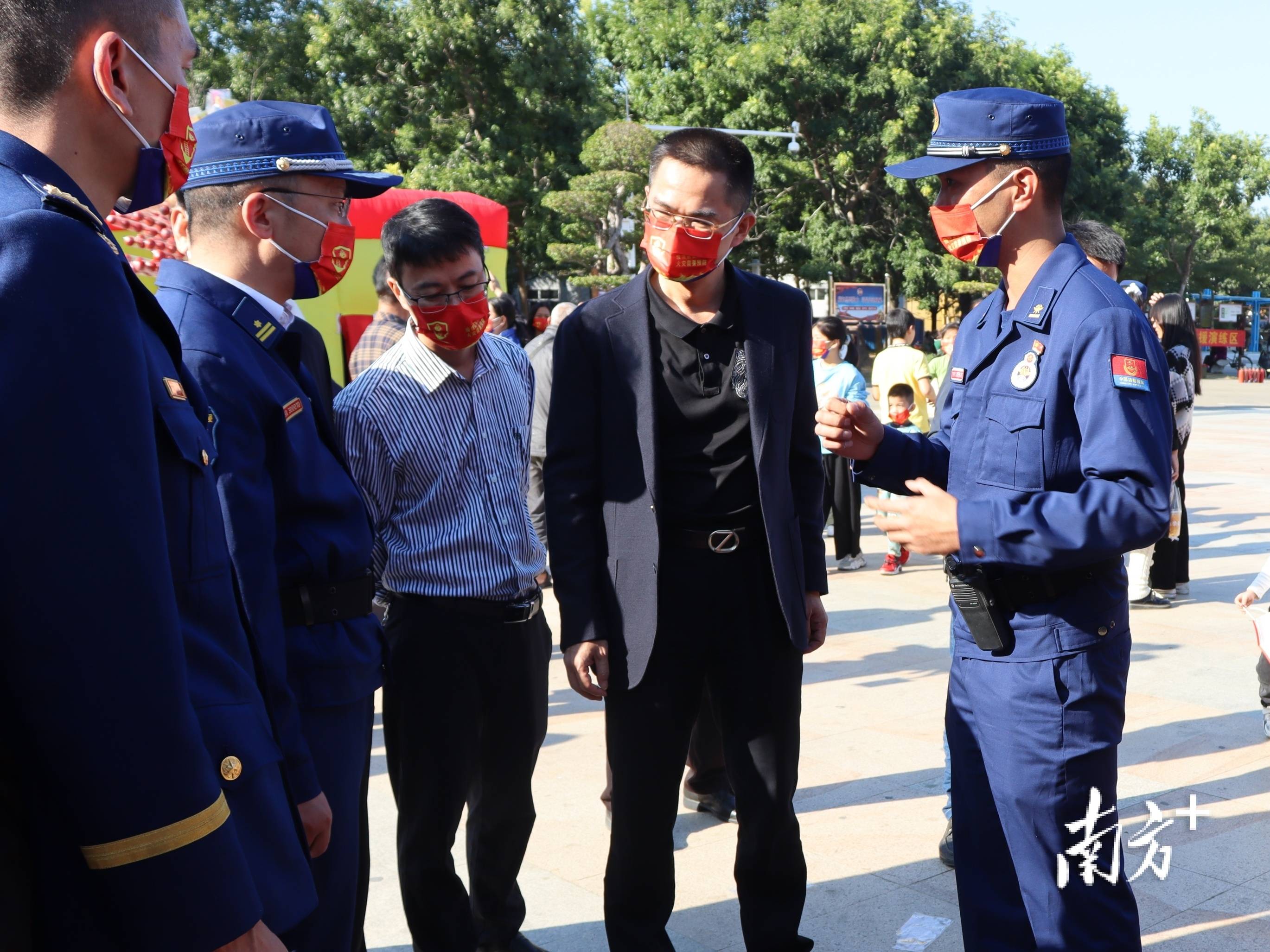 惠来县政府副县长,公安局局长郭创龙,县政府办与县消防救援大队有关