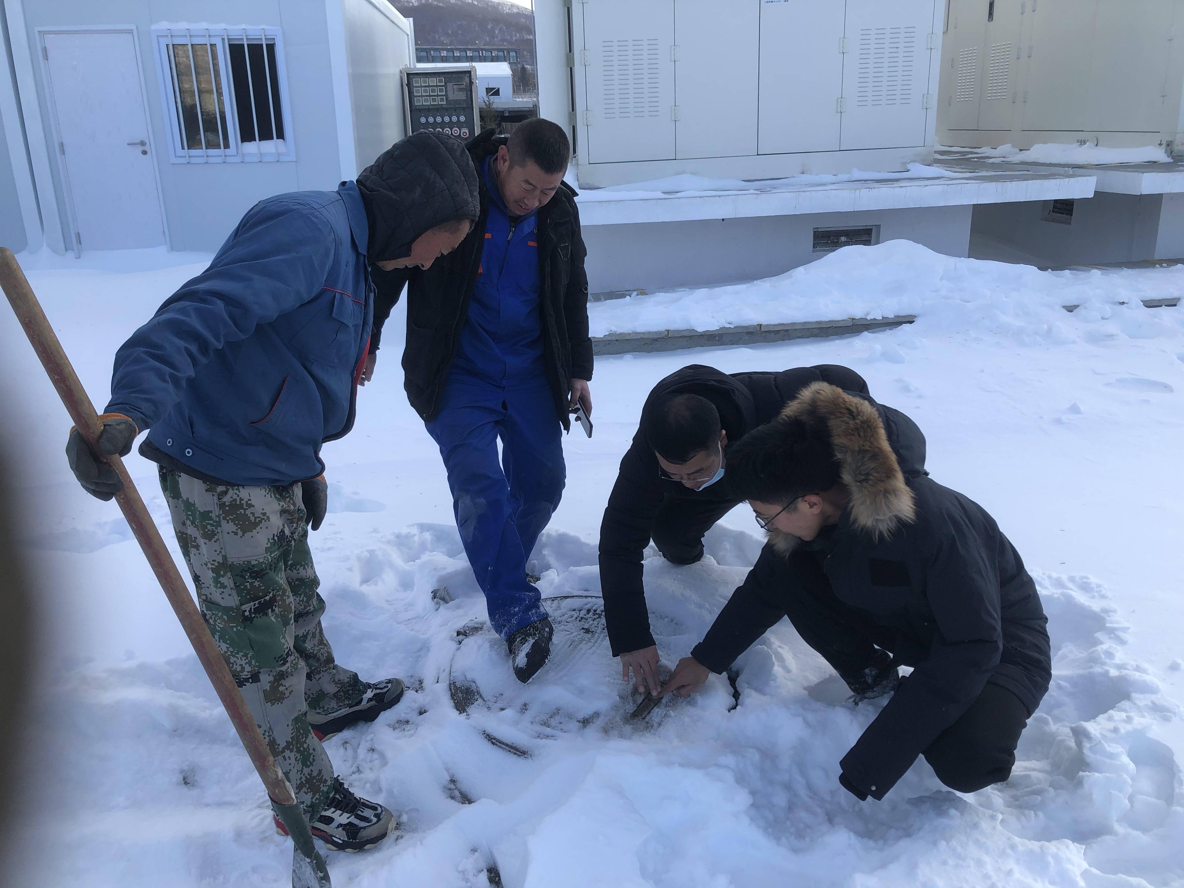 张家口山地转播中心通信建设预计月底前全部完工