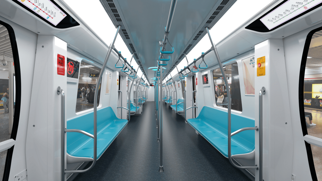 首发亮相中国标准地铁a型列车暨杭州机场轨道快线列车