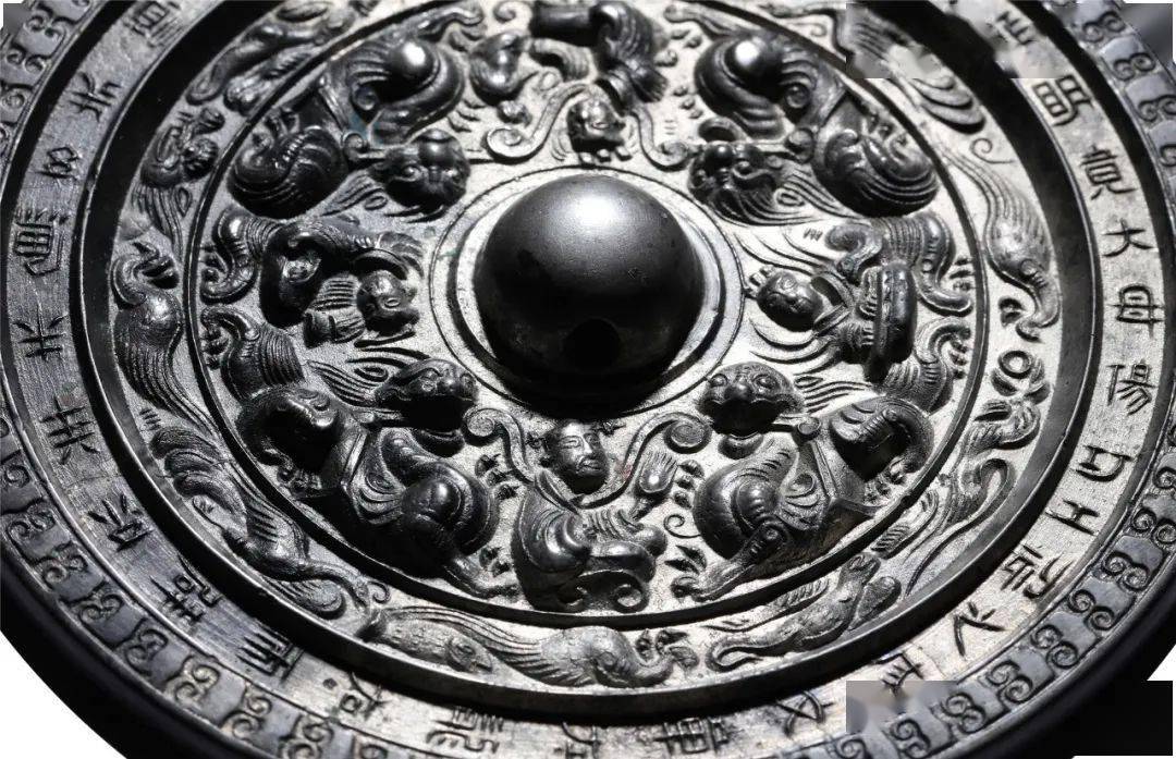 永乐21秋拍【物华天宝-中国古代艺术撷珍】仙人神兽镜 赏析_铜镜
