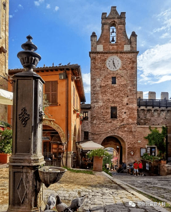 意大利最美小镇村庄系列马尔凯大区marche深度游必收藏