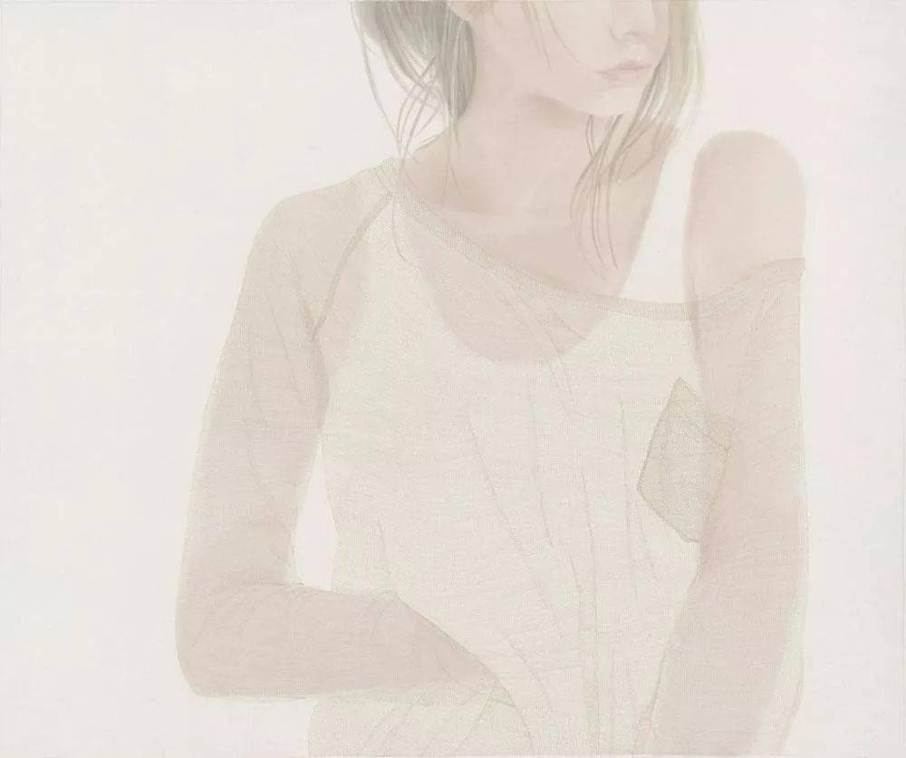 繁乱的线条和淡淡的色彩徐华翎工笔人物