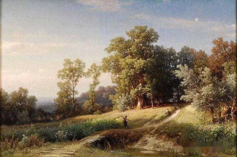 欣赏欧洲古典风景油画