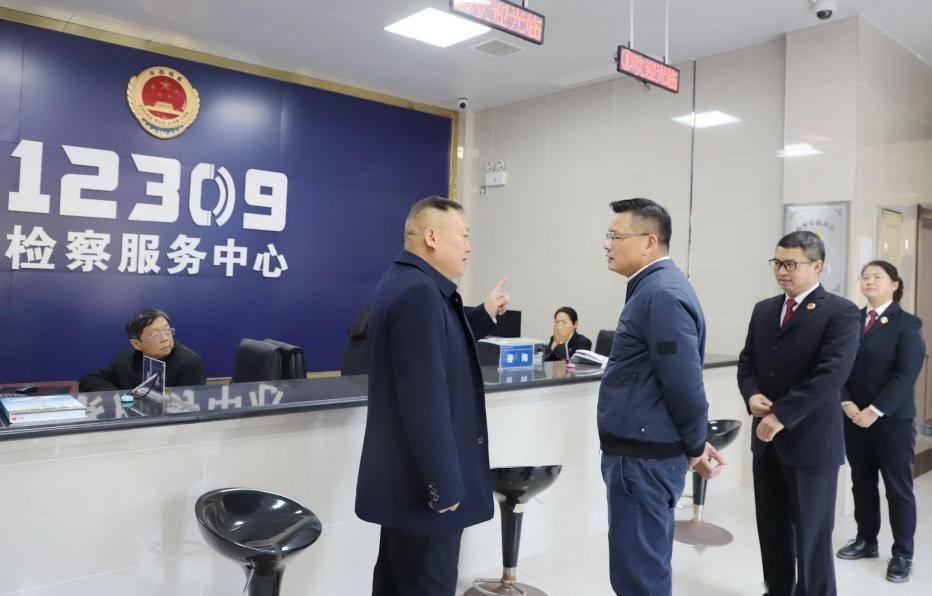 湖北松滋市委副书记市委政法委书记刘红星到松滋市检察院调研