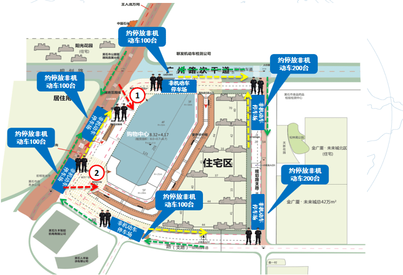 下陆万达广场本周五开业,您的车可以这样停!