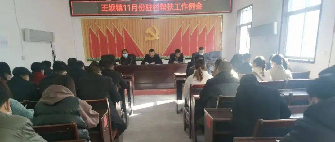 王坝镇召开11月份驻村帮扶工作队例会_会议