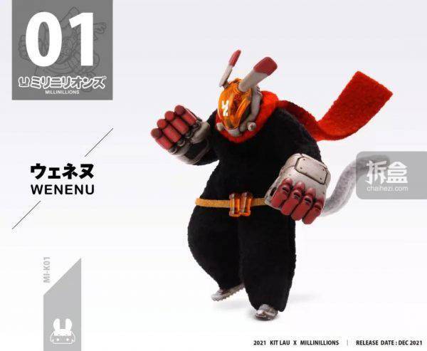 酸雨战争RABBIT BOX TOYS 台湾会场限定Millinillions 3.75可动兵